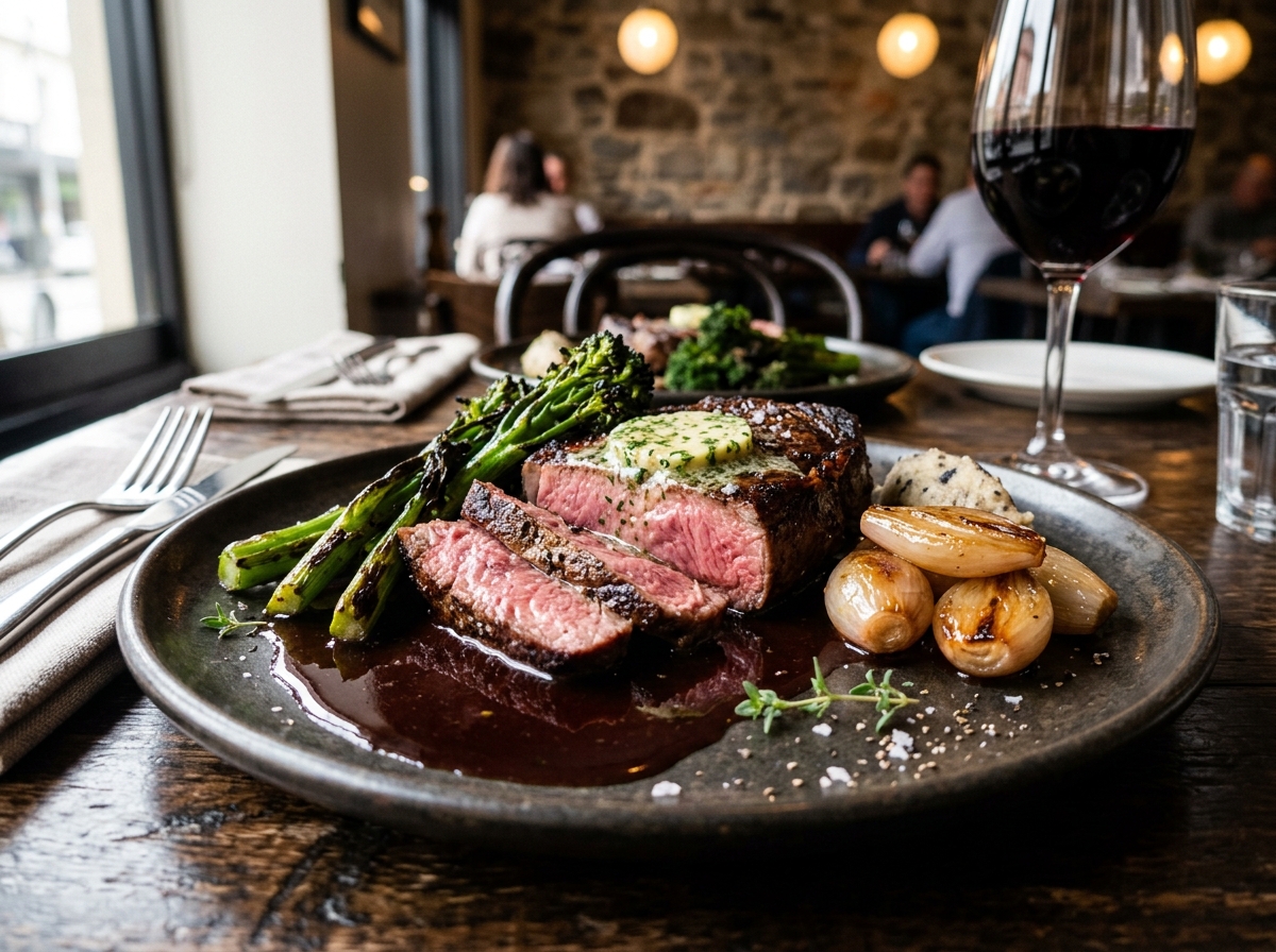 Melbourne Contemporary Bistro Steak